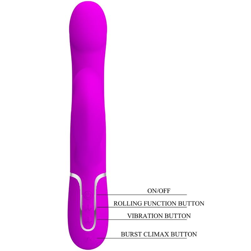 Rabbit Vibraattori Violetti | Niks.fi verkkokauppa