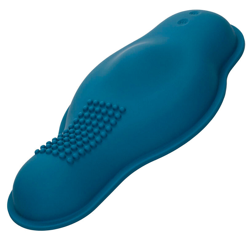 Calexotics Rider Massager Double Motor Remote Control Blue | Niks.fi verkkokauppa