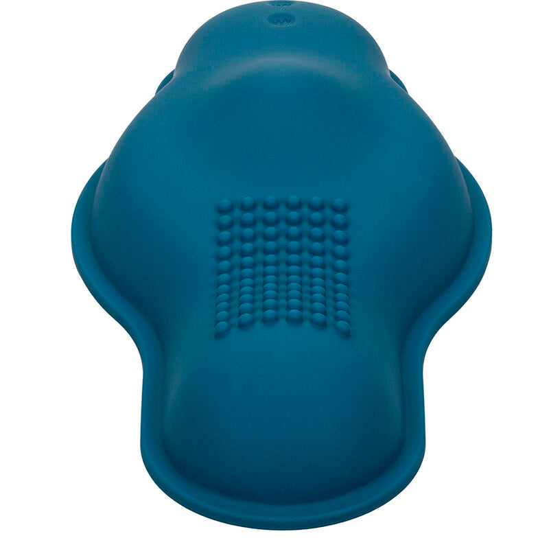Calexotics Rider Massager Double Motor Remote Control Blue | Niks.fi verkkokauppa
