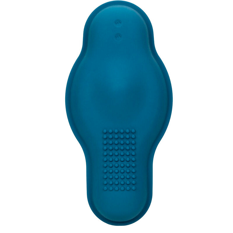 Calexotics Rider Massager Double Motor Remote Control Blue | Niks.fi verkkokauppa