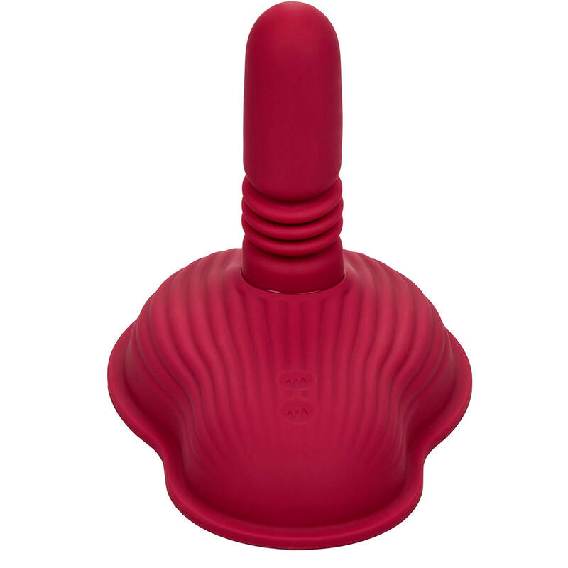 Calexotics Rider Massager Double Motor Remote Control Red | Niks.fi verkkokauppa