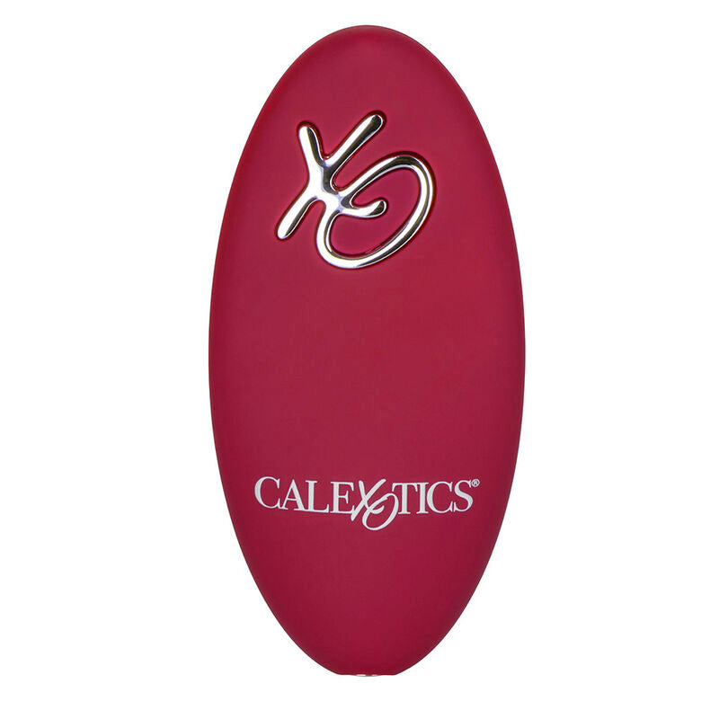 Calexotics Rider Massager Double Motor Remote Control Red | Niks.fi verkkokauppa