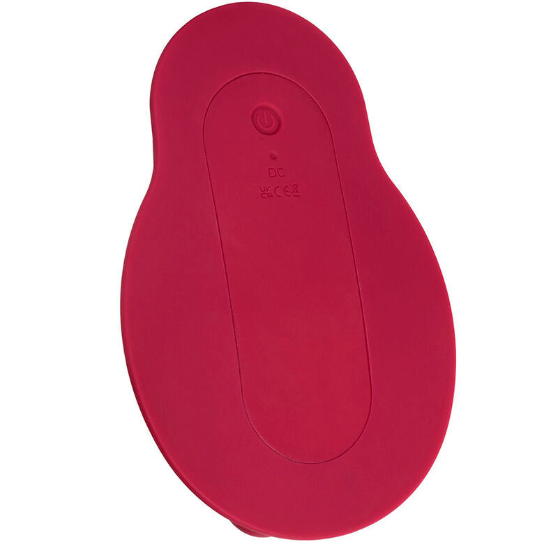 Calexotics Rider Massager Double Motor Remote Control Red | Niks.fi verkkokauppa