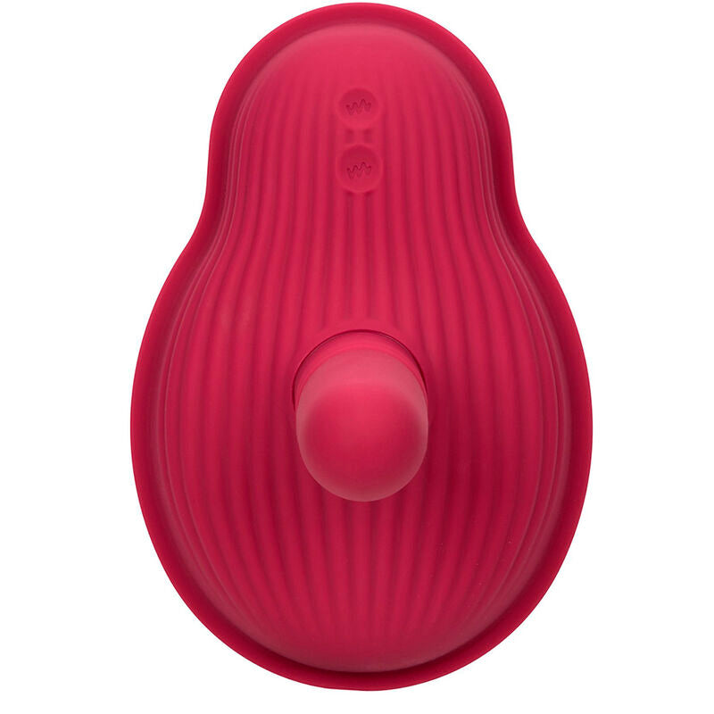 Calexotics Rider Massager Double Motor Remote Control Red | Niks.fi verkkokauppa