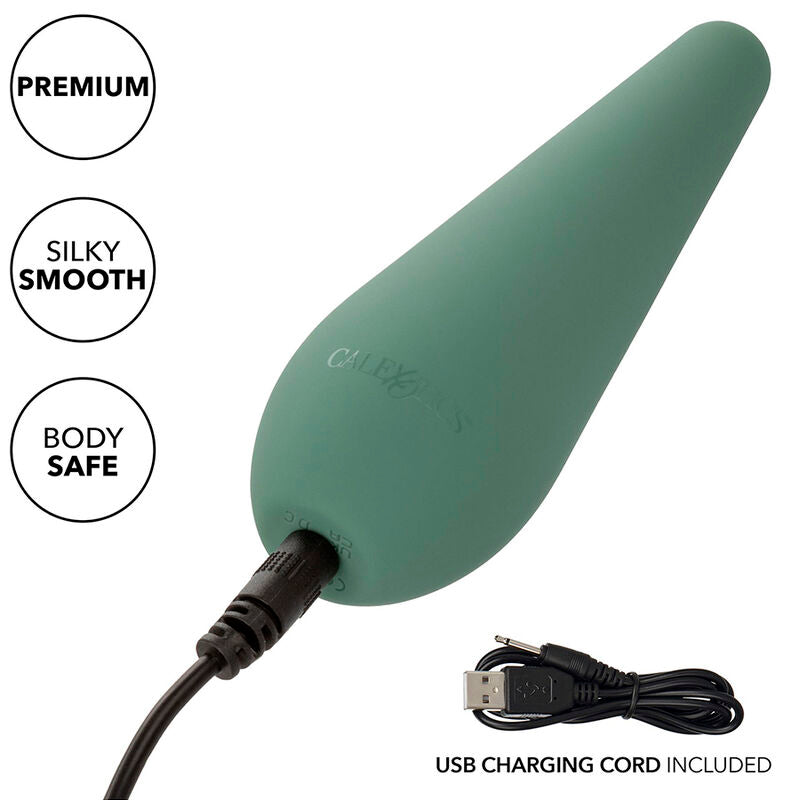 Calexotics Mod Chic Stimulator Green | Niks.fi verkkokauppa