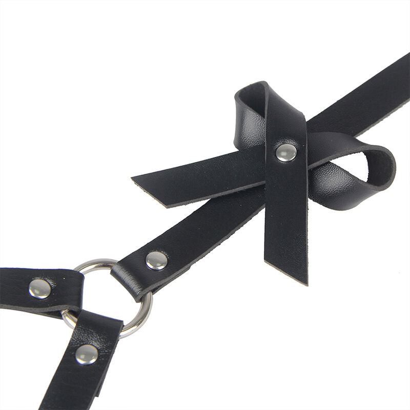 Subblime Leather Waist And Leg Harness Black One Size | Niks.fi verkkokauppa
