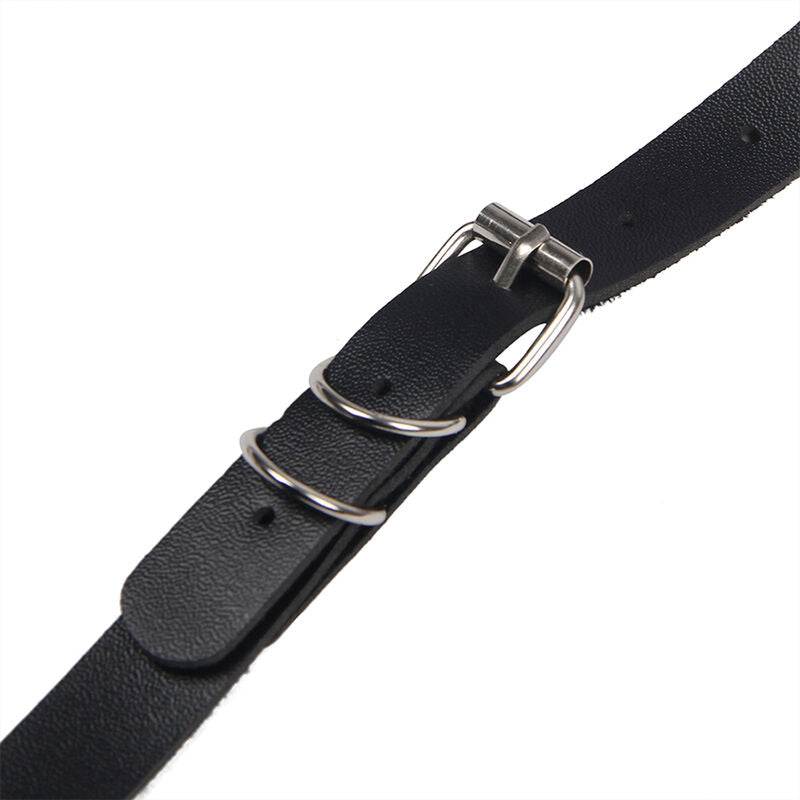 Subblime Full Body Harness With Leather Buckles Black One Size | Niks.fi verkkokauppa