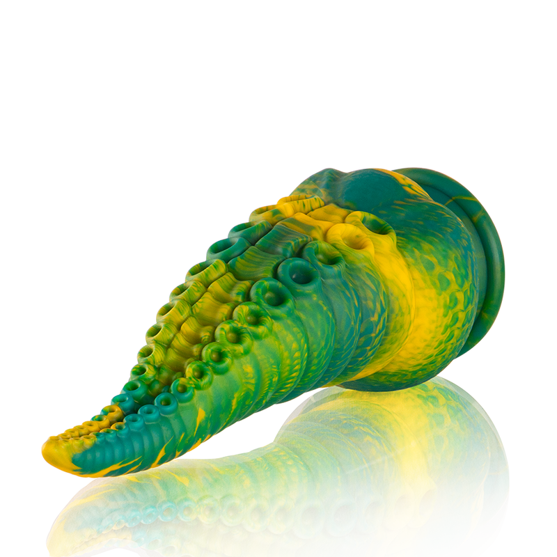 Epic Cetus Green Tentacle Dildo Large Size | Niks.fi verkkokauppa