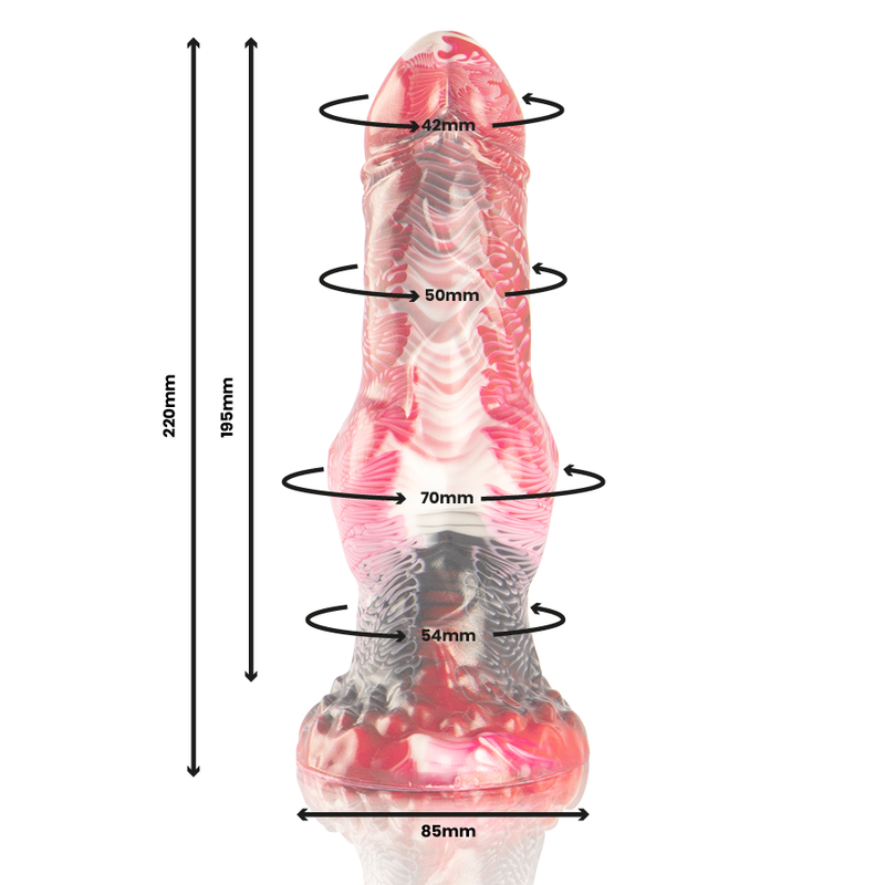 Epic Helios Dildo With Testicles Heat And Ecstasy | Niks.fi verkkokauppa