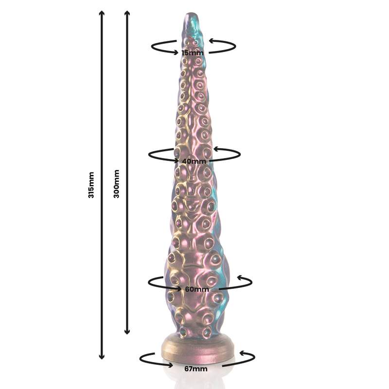 Epic Charybdis Fine Tentacle Dildo Large Size | Niks.fi verkkokauppa