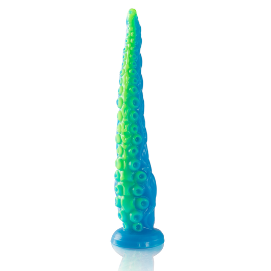 Epic Scylla Fluorescent Thin Tentacle Dildo Large Size | Niks.fi verkkokauppa