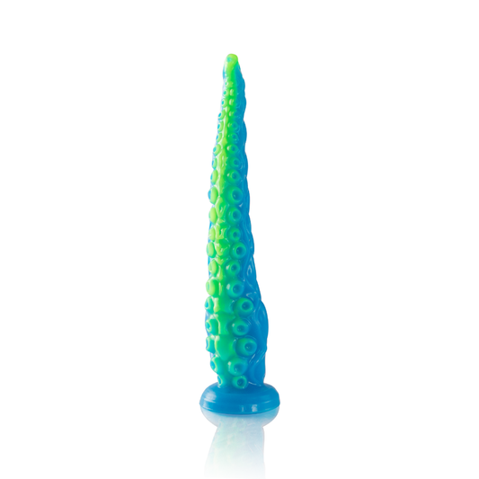 Epic Scylla Fluorescent Thin Tentacle Dildo Small Size | Niks.fi verkkokauppa