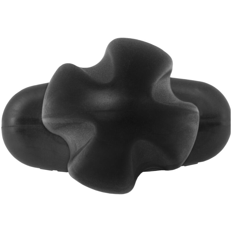 Tartarus Anal Plug Quadripolar Silicone Black | Niks.fi verkkokauppa