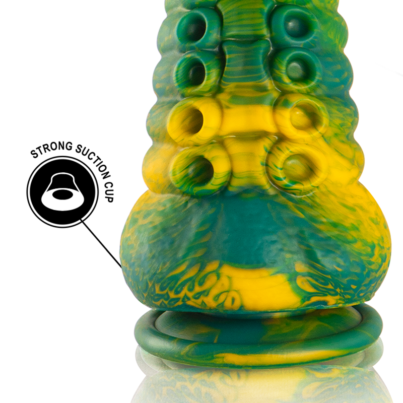 Epic Cetus Green Tentacle Dildo Large Size | Niks.fi verkkokauppa