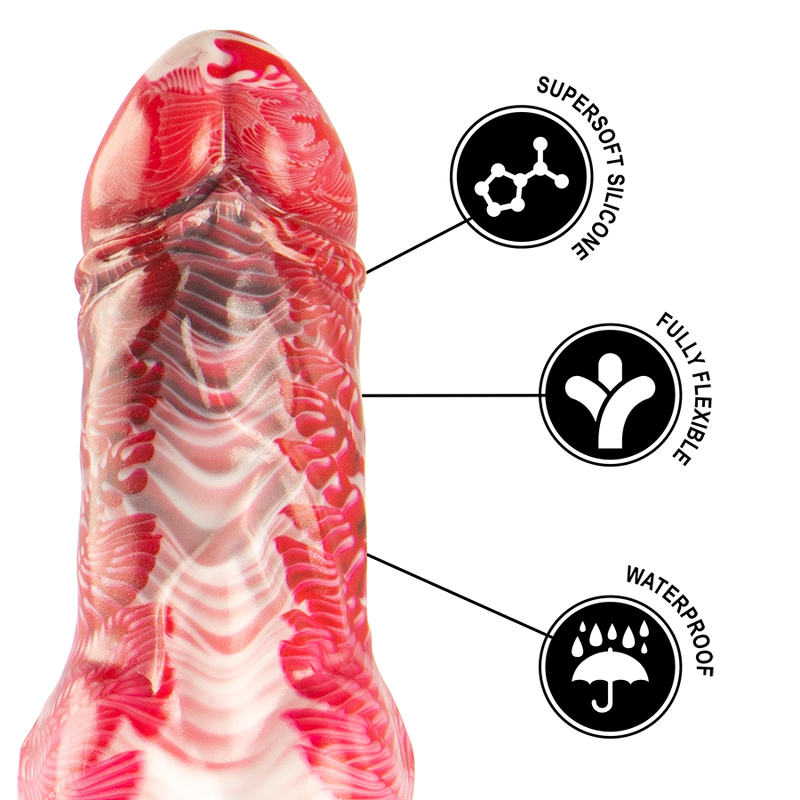Epic Helios Dildo With Testicles Heat And Ecstasy | Niks.fi verkkokauppa