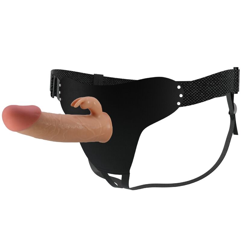 Mavis Harness Universal Briefs With Dildo 19 Cm Natural | Niks.fi verkkokauppa