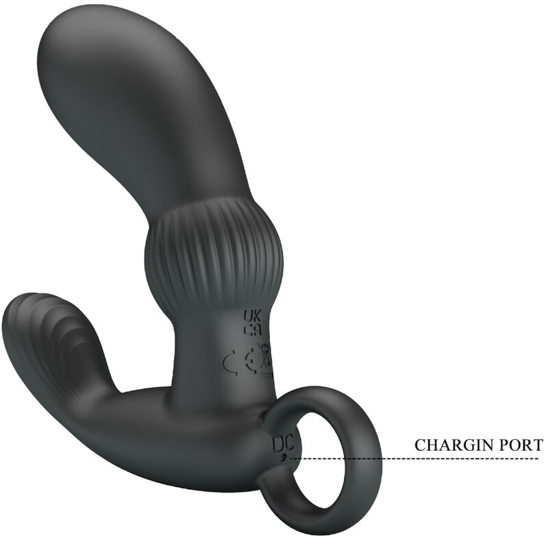 Cayla Anal Vibrator Massager Black | Niks.fi verkkokauppa