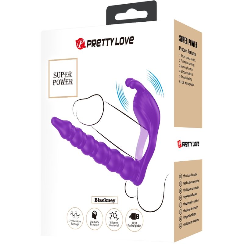 Blackney Penis Ring With Lila Vibrator Plug | Niks.fi verkkokauppa