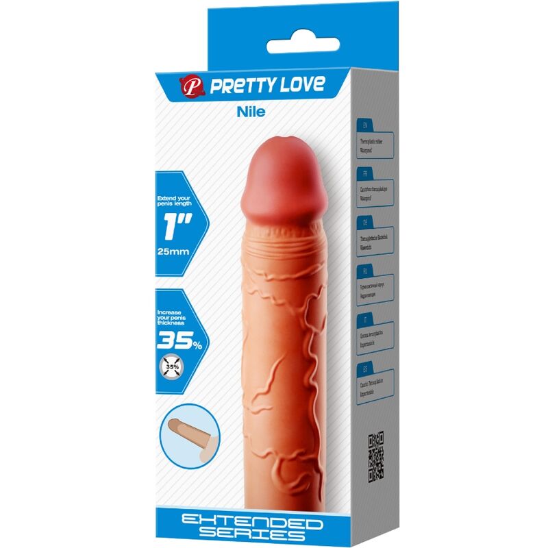 Pretty Lovenile Penis Extender Cover Flesh | Niks.fi verkkokauppa