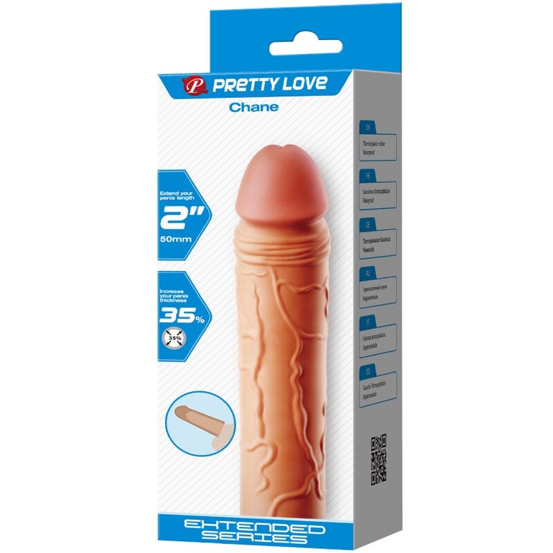Pretty Lovechane Penis Extender Cover Flesh | Niks.fi verkkokauppa