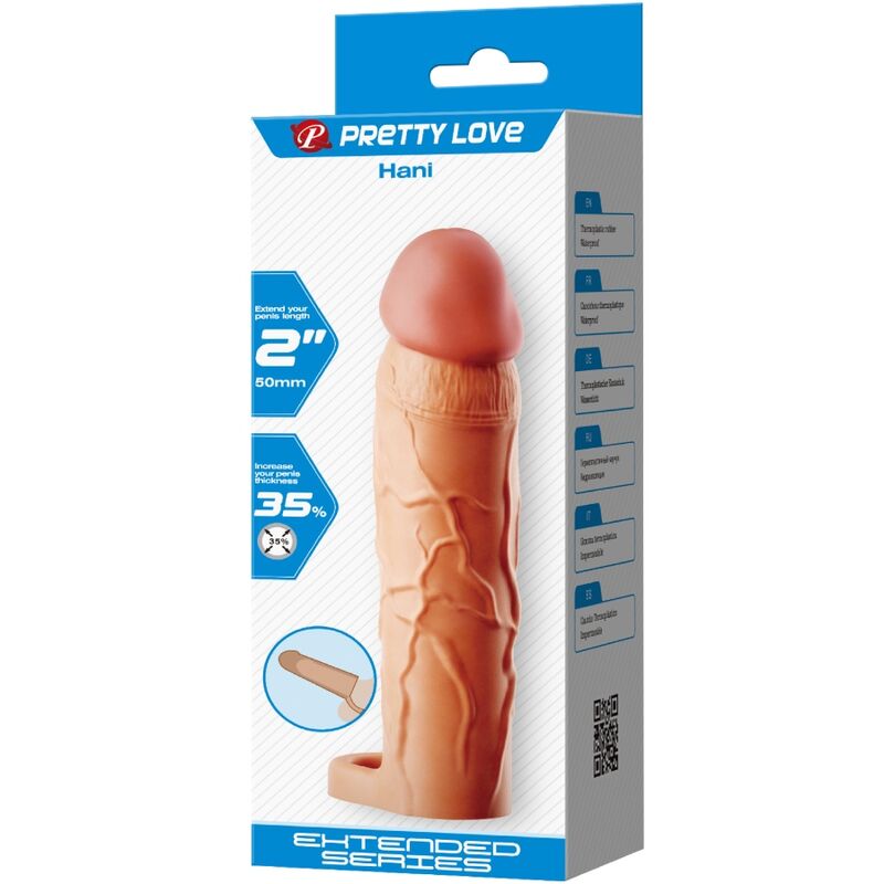 Pretty Lovechane Penis Extender Cover Flesh | Niks.fi verkkokauppa