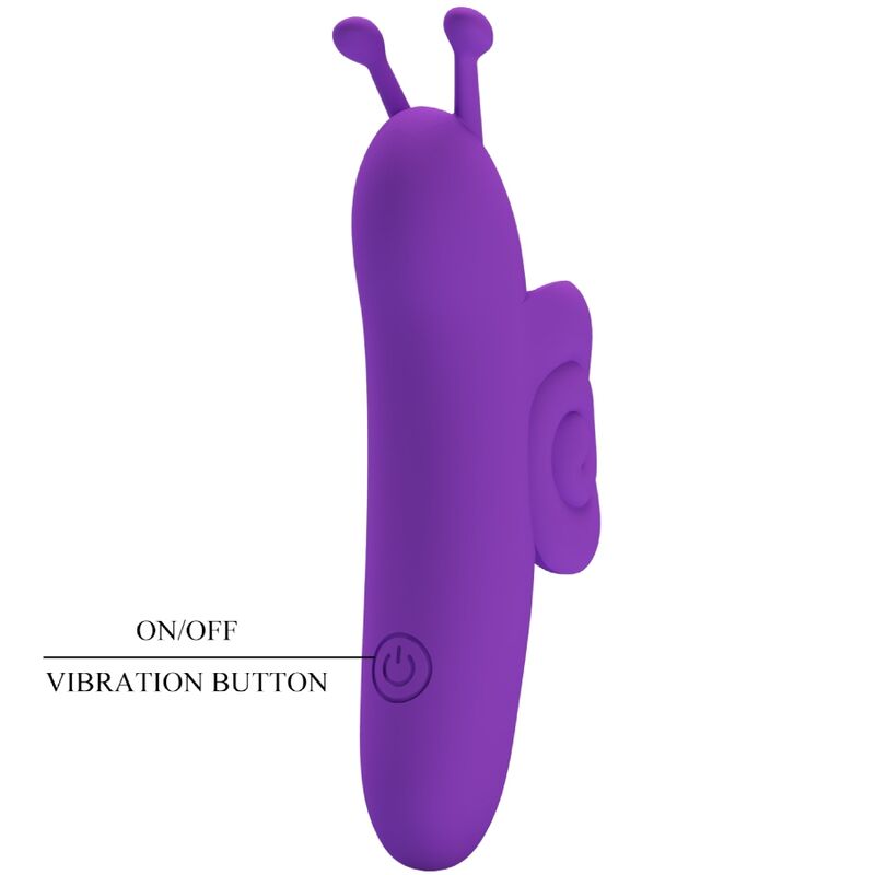 Snail Powerful Purple Finger Stimulator | Niks.fi verkkokauppa