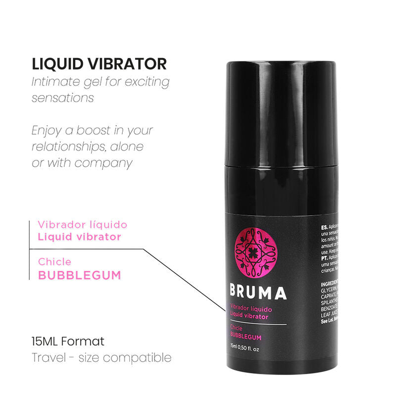 Liquid Vibrator Ultra Sliding Bubblegum 15 Ml | Niks.fi verkkokauppa