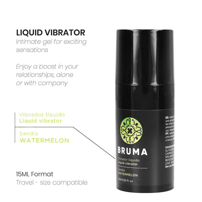 Liquid Vibrator Ultra Sliding Watermelon 15 Ml | Niks.fi verkkokauppa