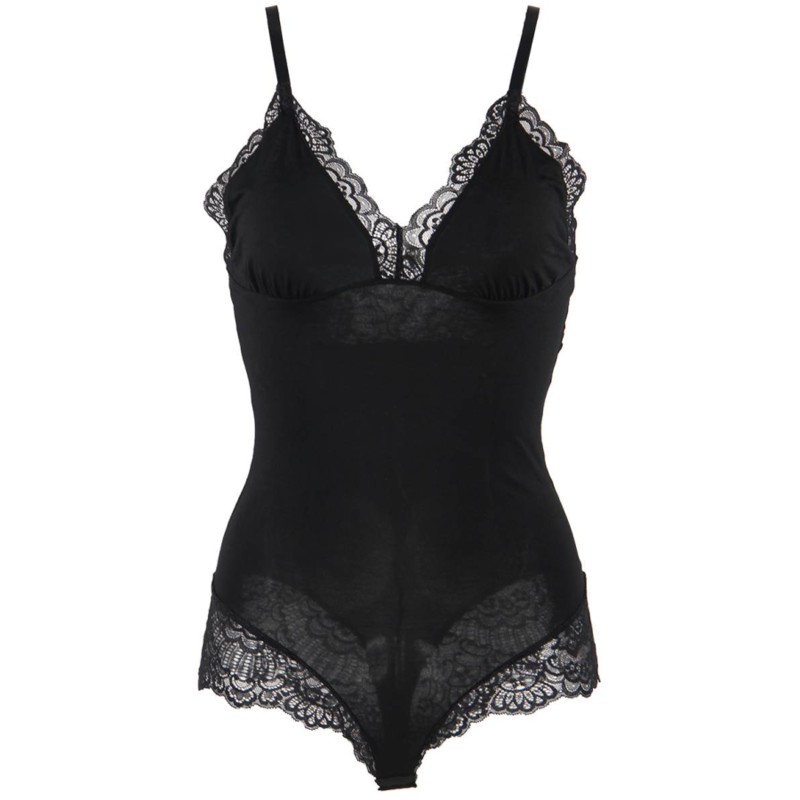 Subblimeblack Floral Lace Detail Teddy L/Xl | Niks.fi verkkokauppa