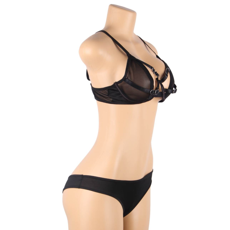 Subblimetwo Piece Set Of Transparency Bra And S/M Strips | Niks.fi verkkokauppa