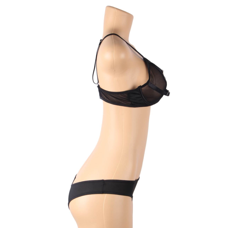 Subblimetwo Piece Set Of Transparency Bra And S/M Strips | Niks.fi verkkokauppa
