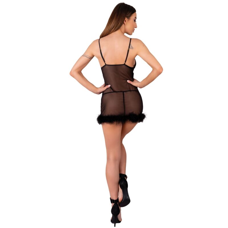 Livco Corsetti Fashionzerunam Set Babydoll + Black Thong | Niks.fi verkkokauppa
