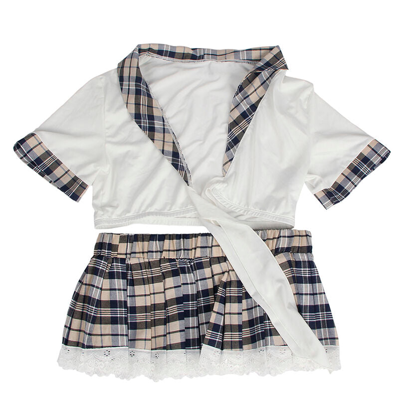 Subblimesexy Schoolgirl Costume Top And Skirt S/M | Niks.fi verkkokauppa