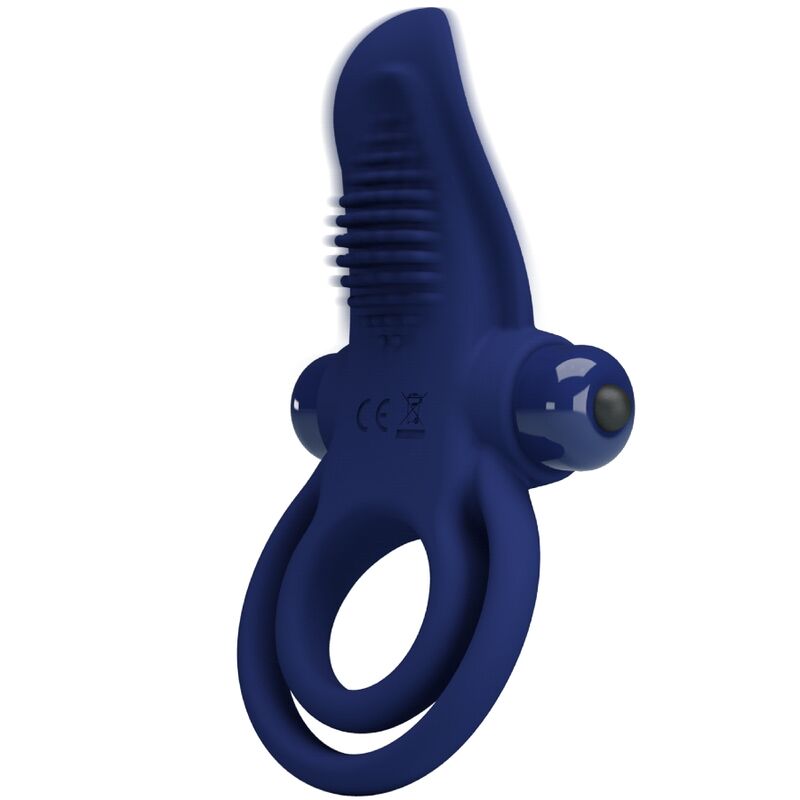 Pretty Lovebronson Double Ring With Vibration Blue | Niks.fi verkkokauppa