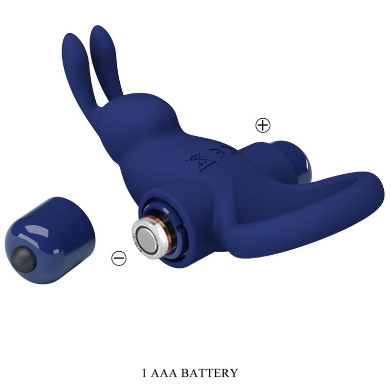 Pretty Lovejiro Rabbit Ring With Vibration Blue | Niks.fi verkkokauppa