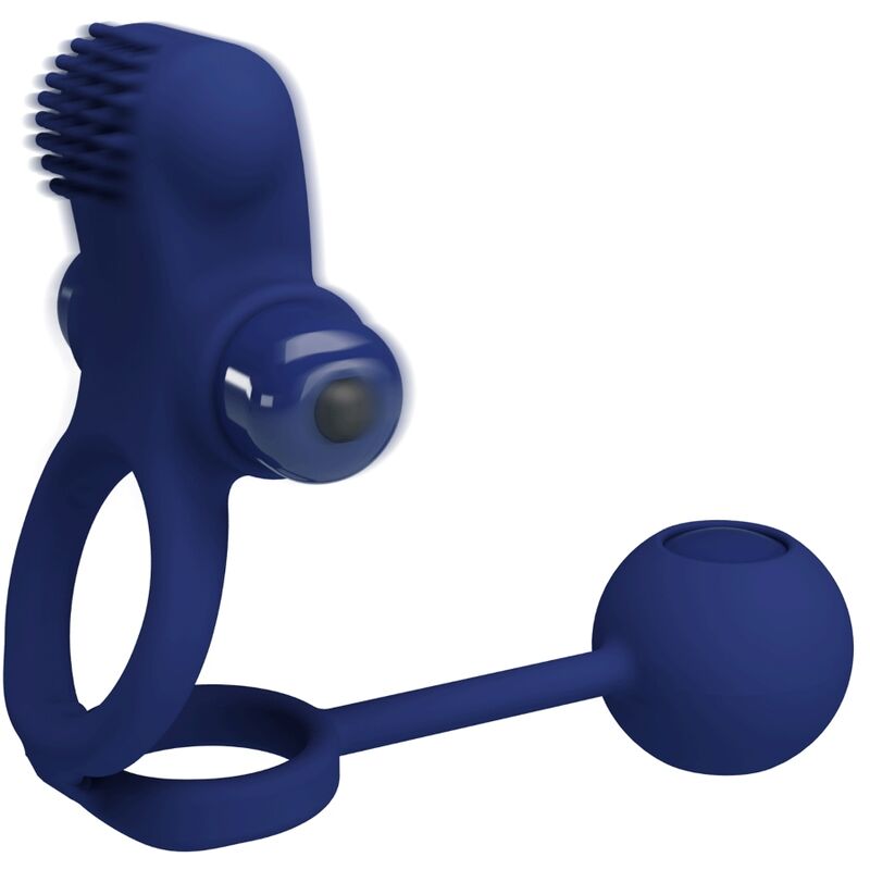 Pretty Loveremington Double Vibrating Ring With Plug Blue | Niks.fi verkkokauppa