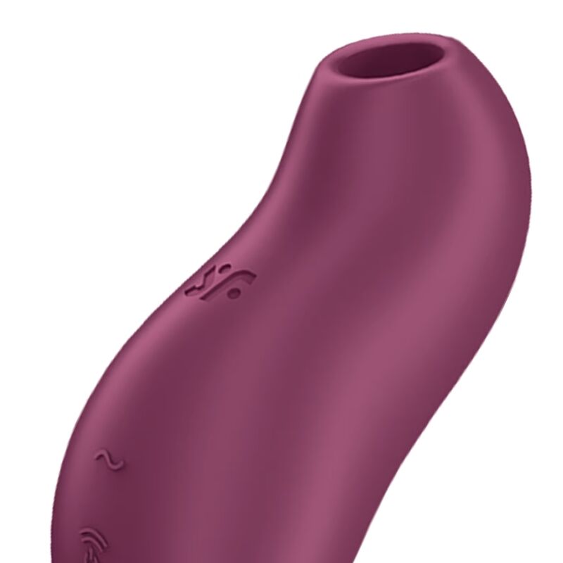 Satisfyerpocket Pro 1 Clitoris Stimulator Garnet | Niks.fi verkkokauppa