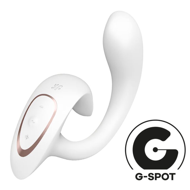 Satisfyerg For Goddess 1 Rabbit Vibrator White | Niks.fi verkkokauppa