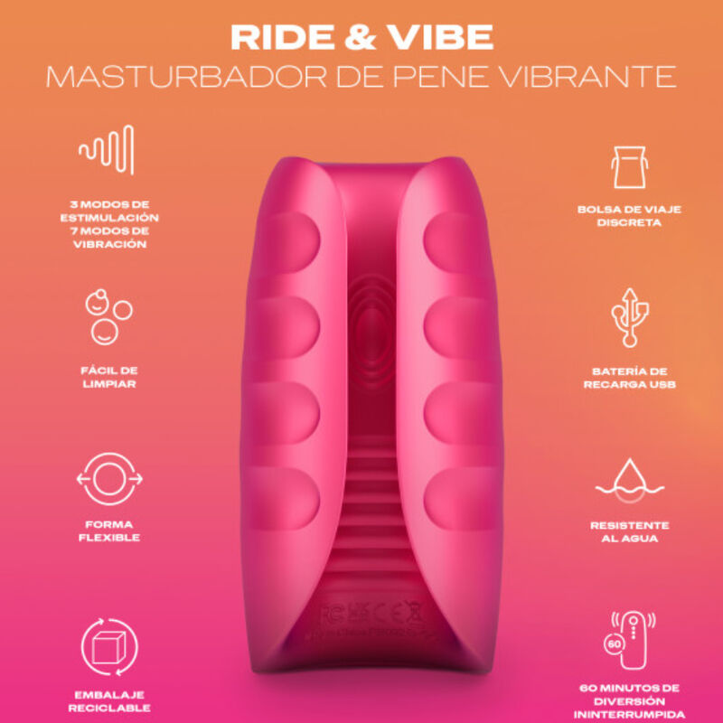 Durextoy Ride & Vibe Vibrator Masturbator | Niks.fi verkkokauppa