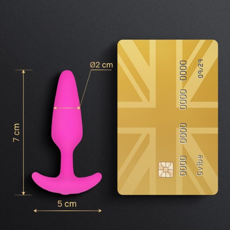 Gplug Vibrator Plug Anal Xs Fuchsia | Niks.fi verkkokauppa