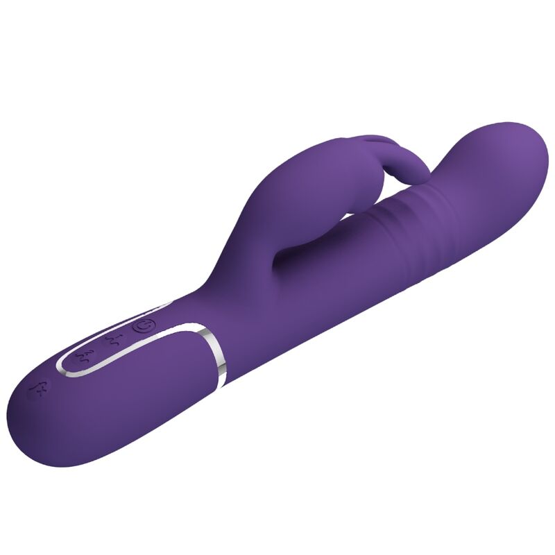 Pretty Lovecoale Rabbit Vibrator 4 In 1 Purple | Niks.fi verkkokauppa