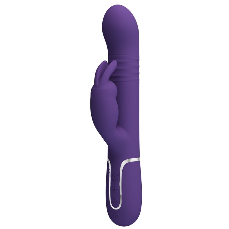 Pretty Lovecoale Rabbit Vibrator 4 In 1 Purple | Niks.fi verkkokauppa
