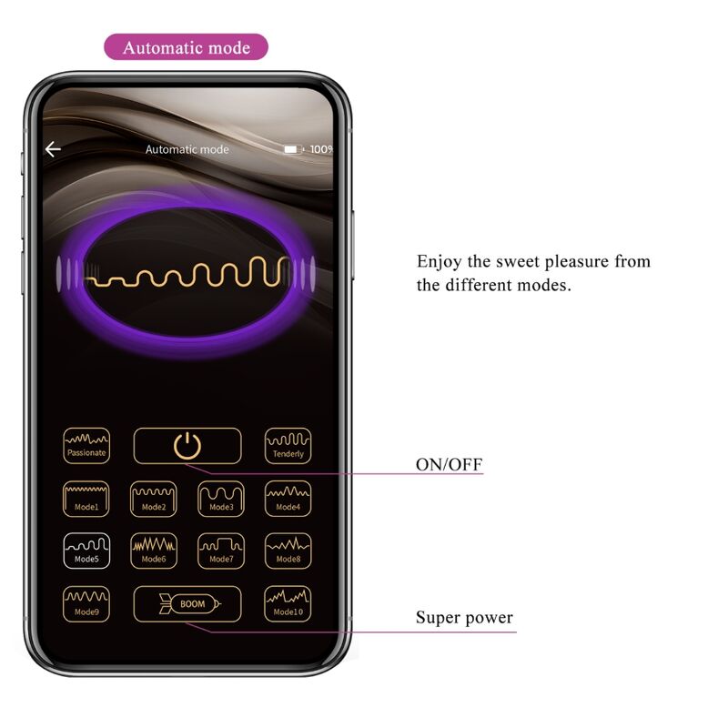 Pretty Lovehector Electroshock Vibrator Free App Violet | Niks.fi verkkokauppa