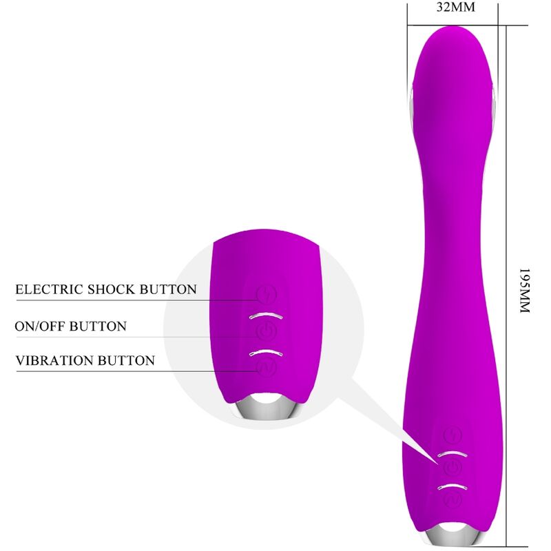 Pretty Lovehector Electroshock Vibrator Free App Violet | Niks.fi verkkokauppa
