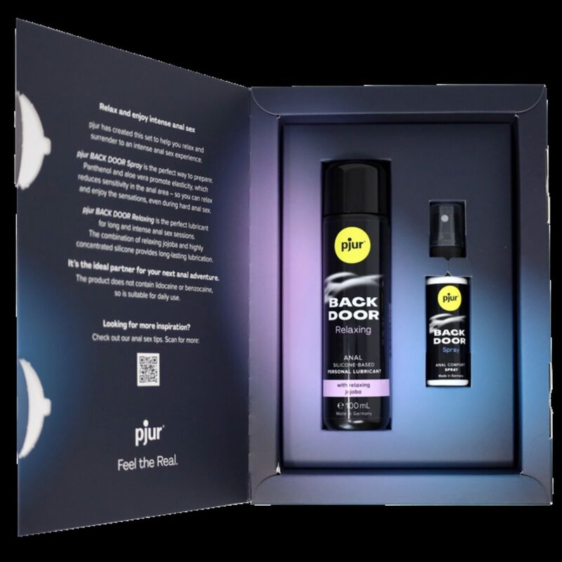 Back Door Set Of Anal Lubricant And Spray | Niks.fi verkkokauppa
