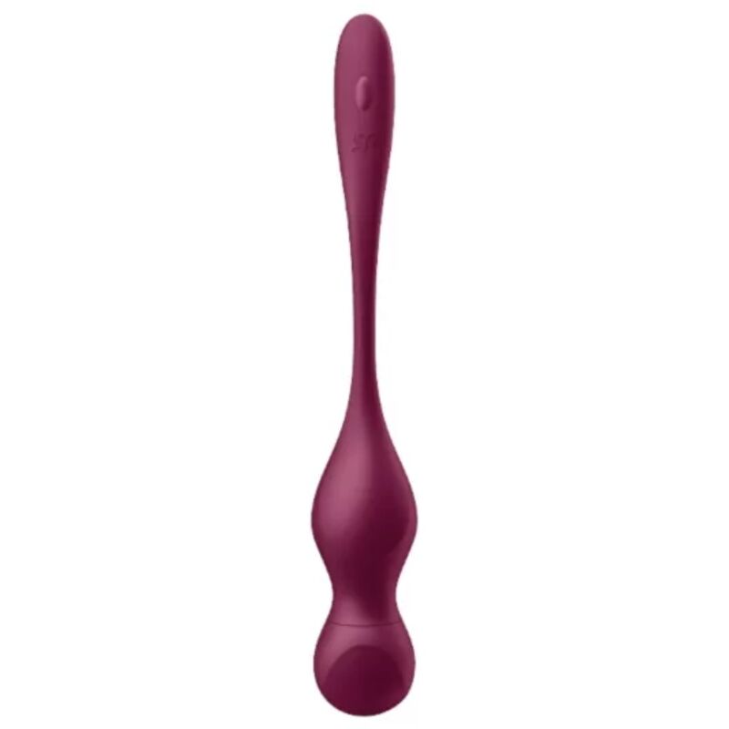 Satisfyerlove Birds Vary Vibrating Balls Free App Wine Red | Niks.fi verkkokauppa