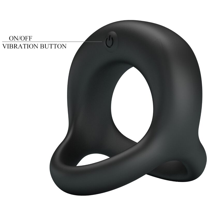 Elliott Black Vibrator Ring | Niks.fi verkkokauppa