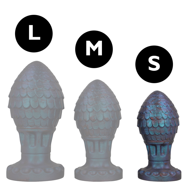 Vrakos Dragon Egg Anal Plug Size S | Niks.fi verkkokauppa