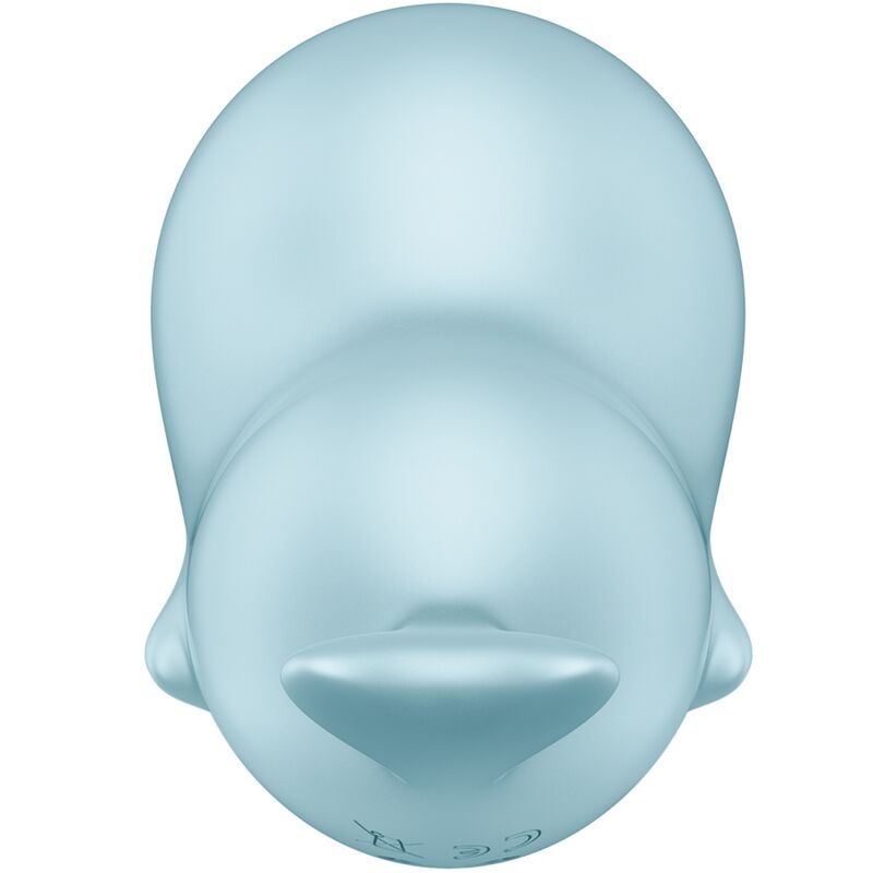 Satisfyersassy Seal Stimulator & Vibrator Blue | Niks.fi verkkokauppa