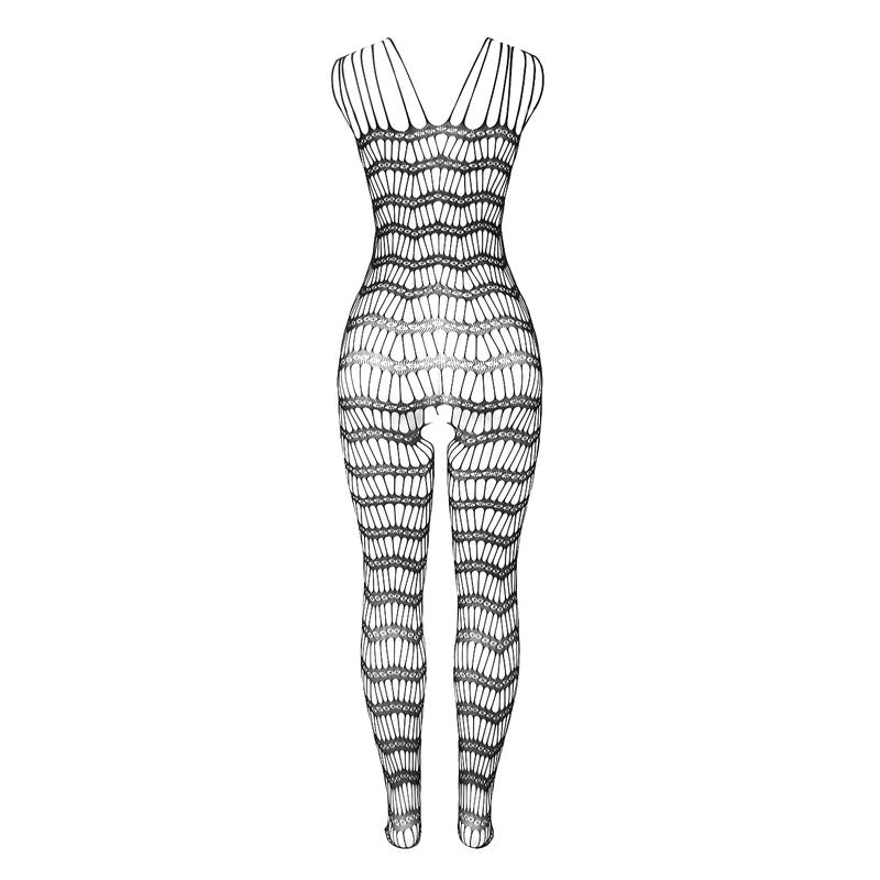Subblime951696 Fishnet Crotchless Bodystocking With Straps On The Shoulders Black One Size | Niks.fi verkkokauppa